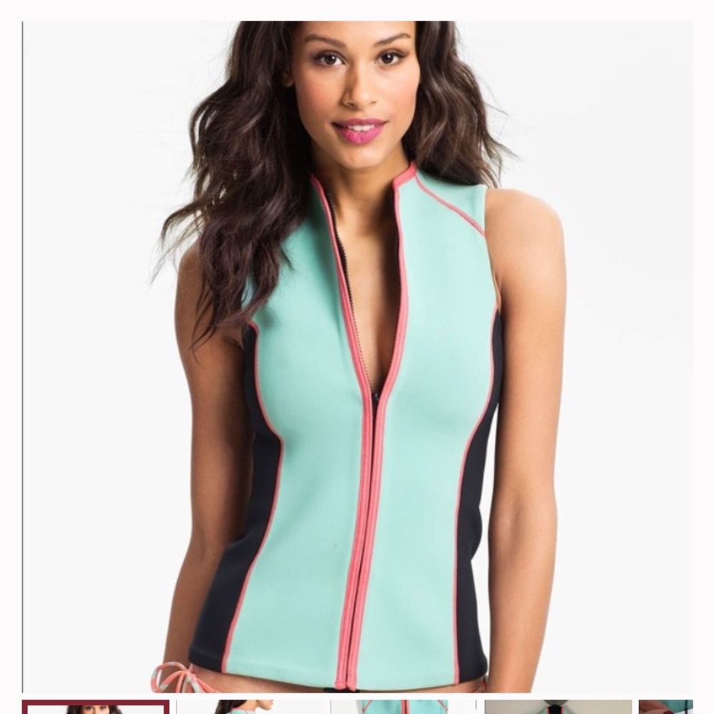 ‘Diane Von Furstenberg Loves Roxy’ Vest